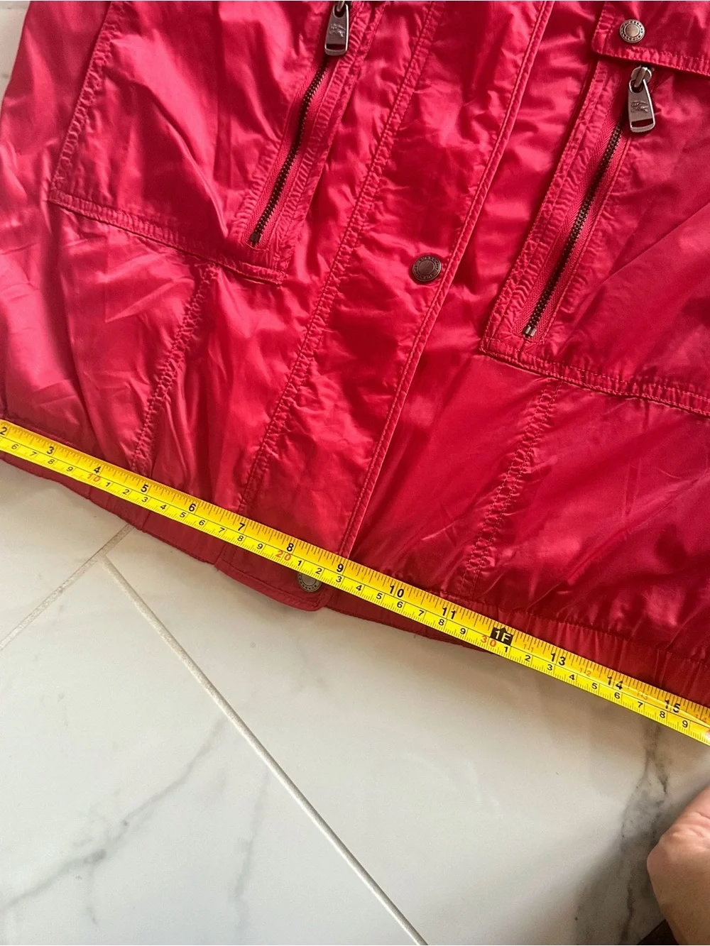 Authentic BURBERRY Girls Youth Windbreaker Jacket Cherry Trench Coat 14 Years